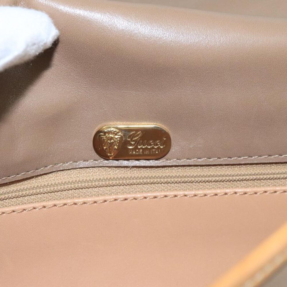 Gucci Beige Leather Shoulder Bag (Pre-Owned) - Picture 14 of 16